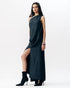 Black one shoulder dress