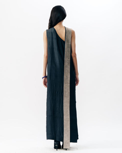 Black one shoulder dress