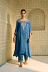 Blue isha kurta with pants
