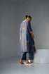 Blue mansa kurta with pants
