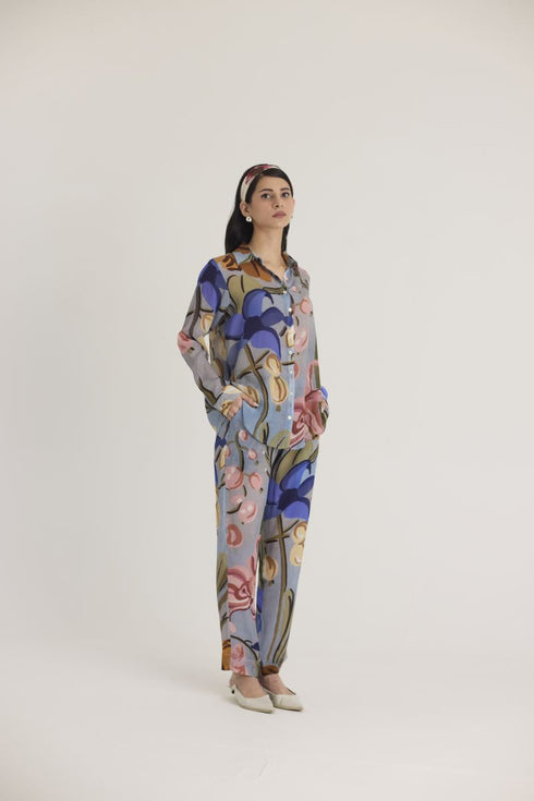 Blue nico co-ord set