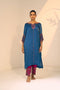 Blue taara kurta with pants