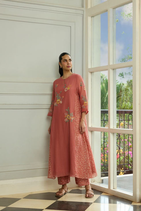 Blush applique co-ord set