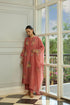 Blush applique kurta set