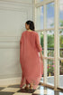 Blush applique kurta set