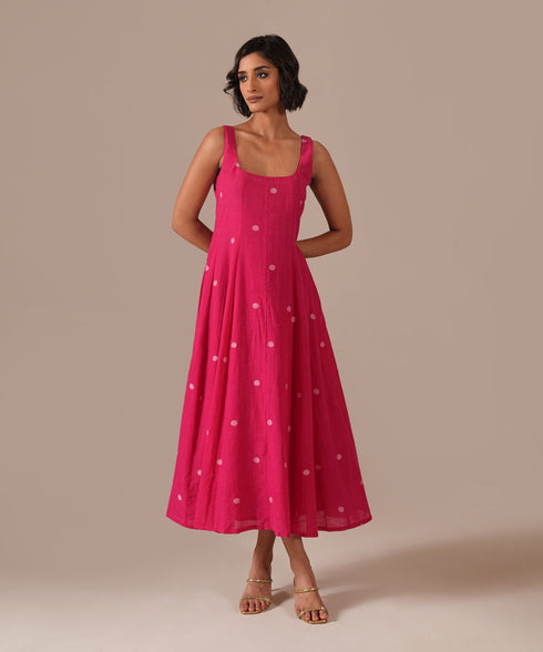 Blush mist dress