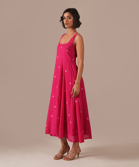 Blush mist dress