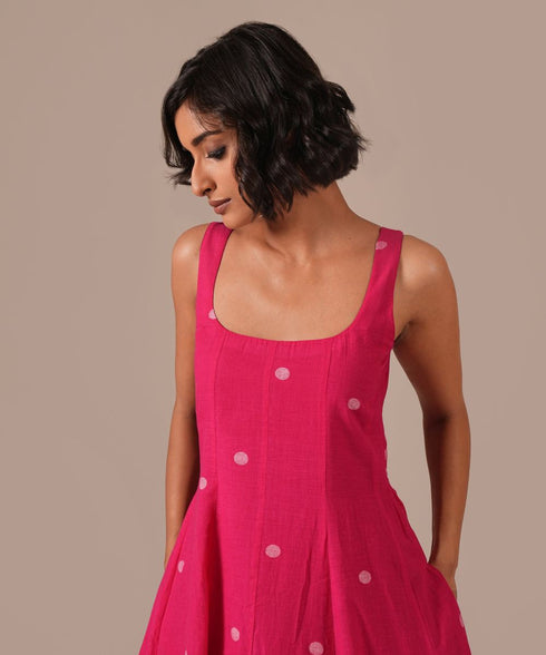 Blush mist dress