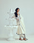 Boteh jegheh ivory angrakha anarkali with box pleat salwar and dupatta