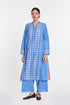 Browallia patchwork tunic