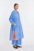 Browallia patchwork tunic