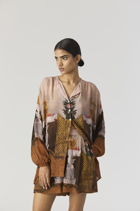Bellona brown co-ord set
