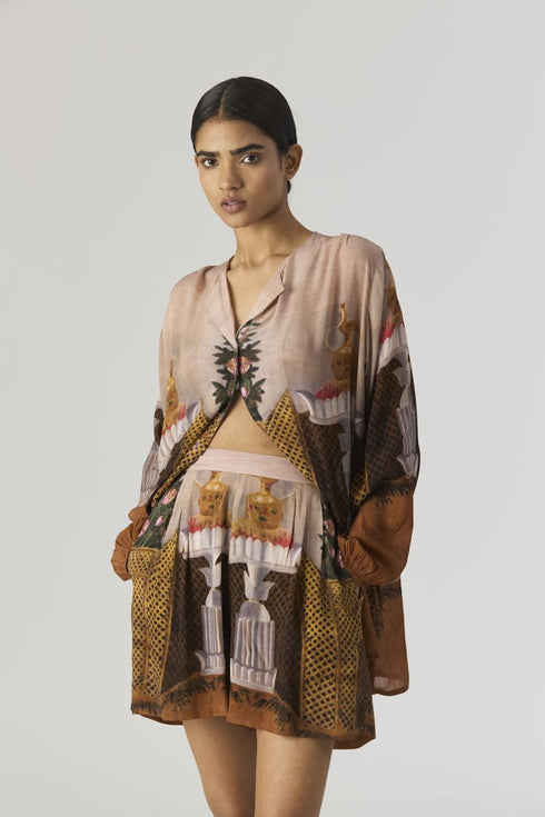 Bellona brown co-ord set