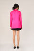 Brunonii fuchsia single breast jacket