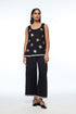 Bugensis black camisole top