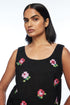 Bugensis black camisole top