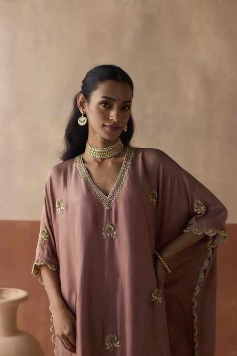 Butta mocha kaftan set