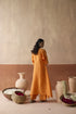 Butti chand marigold kaftan set