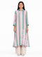 Multicolor embroidered shirt tunic