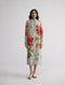 Cabbage linen shirt dress