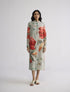 Cabbage linen shirt dress