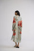 Cabbage linen shirt dress