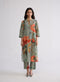 Cabbage long kurta set