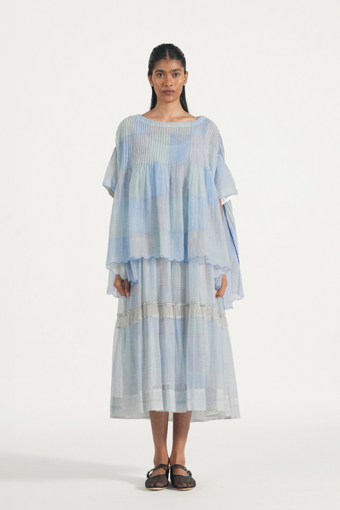 Cai icy blue top