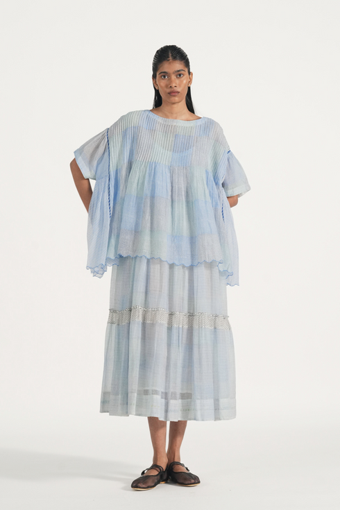 Cai icy blue top