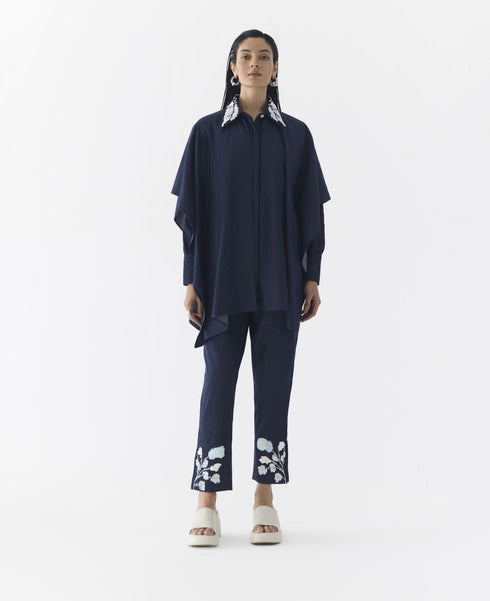 Calla denim shirt and trousers