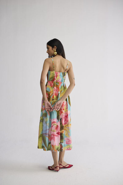 Campari bralette dress