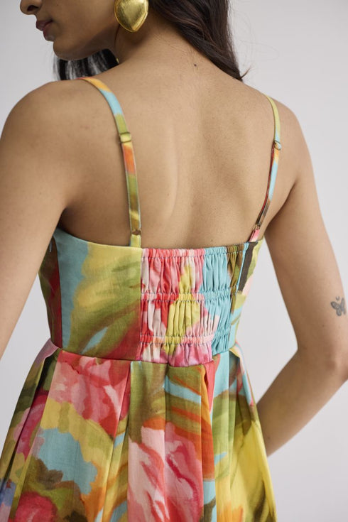 Campari bralette dress