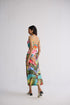 Campari embroidered top and skirt set