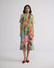 Campari pintuck dress