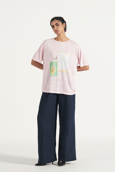 Canto flamingo pink top