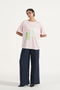 Canto flamingo pink top