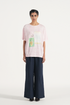 Canto flamingo pink top