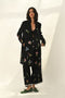 Carmagnole black embroidered jacket
