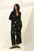 Carmagnole black embroidered jacket