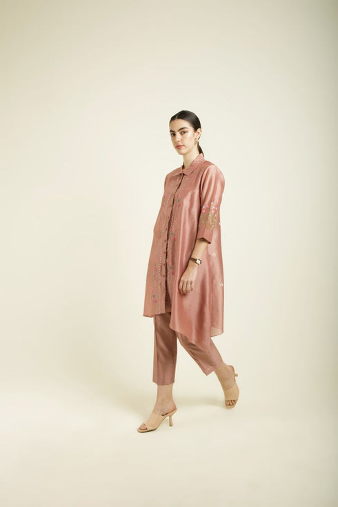 Celeste almond shirt with pants