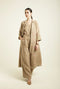 Celeste beige jacket with pants and top