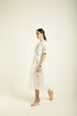 Celeste ivory A-line dress