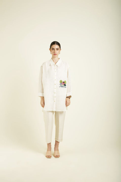 Celeste ivory country shirt with pants