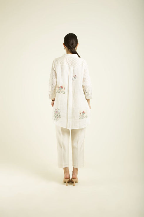 Celeste ivory shirt with pants