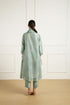 Celeste mint double layer tunic set
