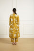 Celeste ochre discharge print tunic set
