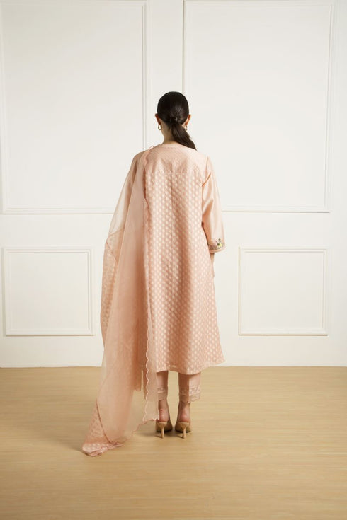 Celeste old rose tunic set