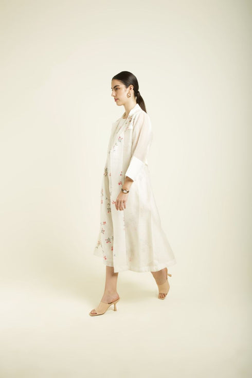 Celeste stripe jacket with jumpsuit