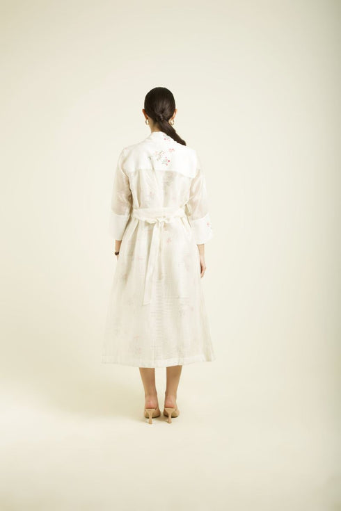 Celeste stripe jacket with jumpsuit