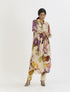 Cherimoya off-white wrap kurta set